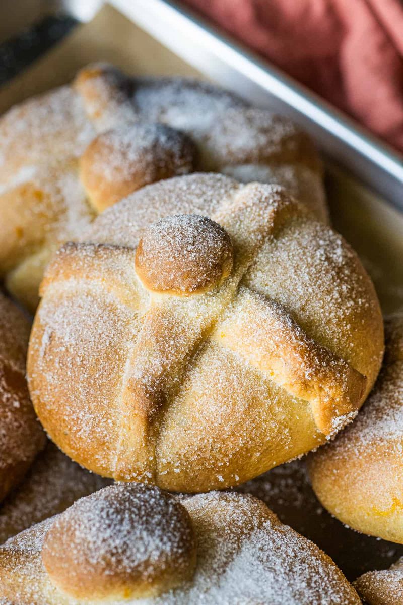 Pan de Muerto - Sweet Bread Shaped Like Bones