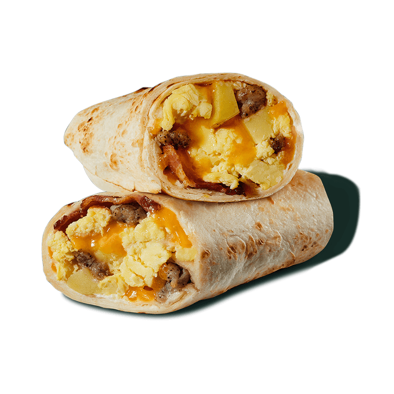 Starbucks Bacon, Sausage & Egg Wrap
