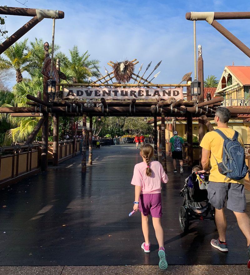 Rope Drop Arrival