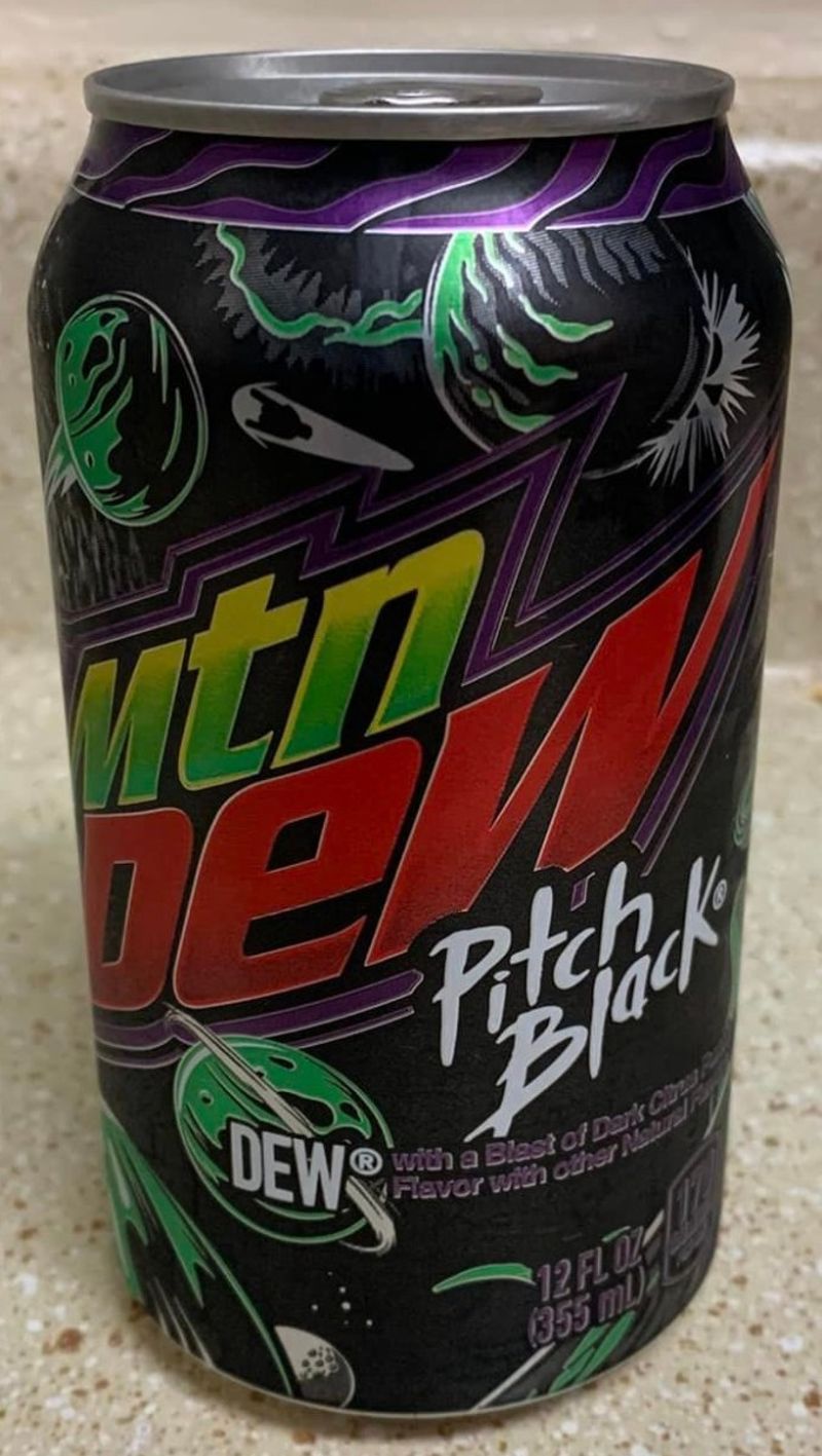 Mountain Dew Pitch Black - Dark Citrus Mystery