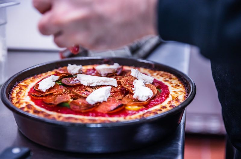 Milly’s Pizza in the Pan (Uptown → Noble Square)