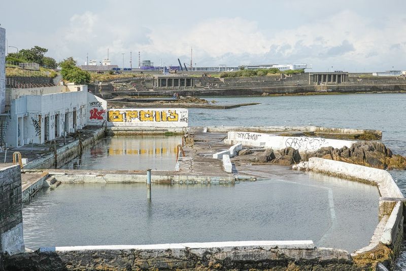 The Blackrock Baths Ruins