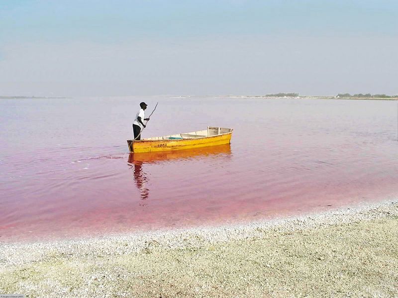 Lake Retba, Senegal