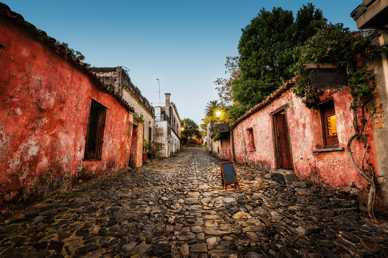 Port of Colonia del Sacramento, Uruguay