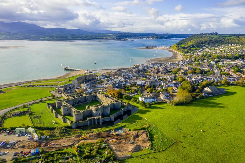 Beaumaris, Wales: The Pastel Fortress Town