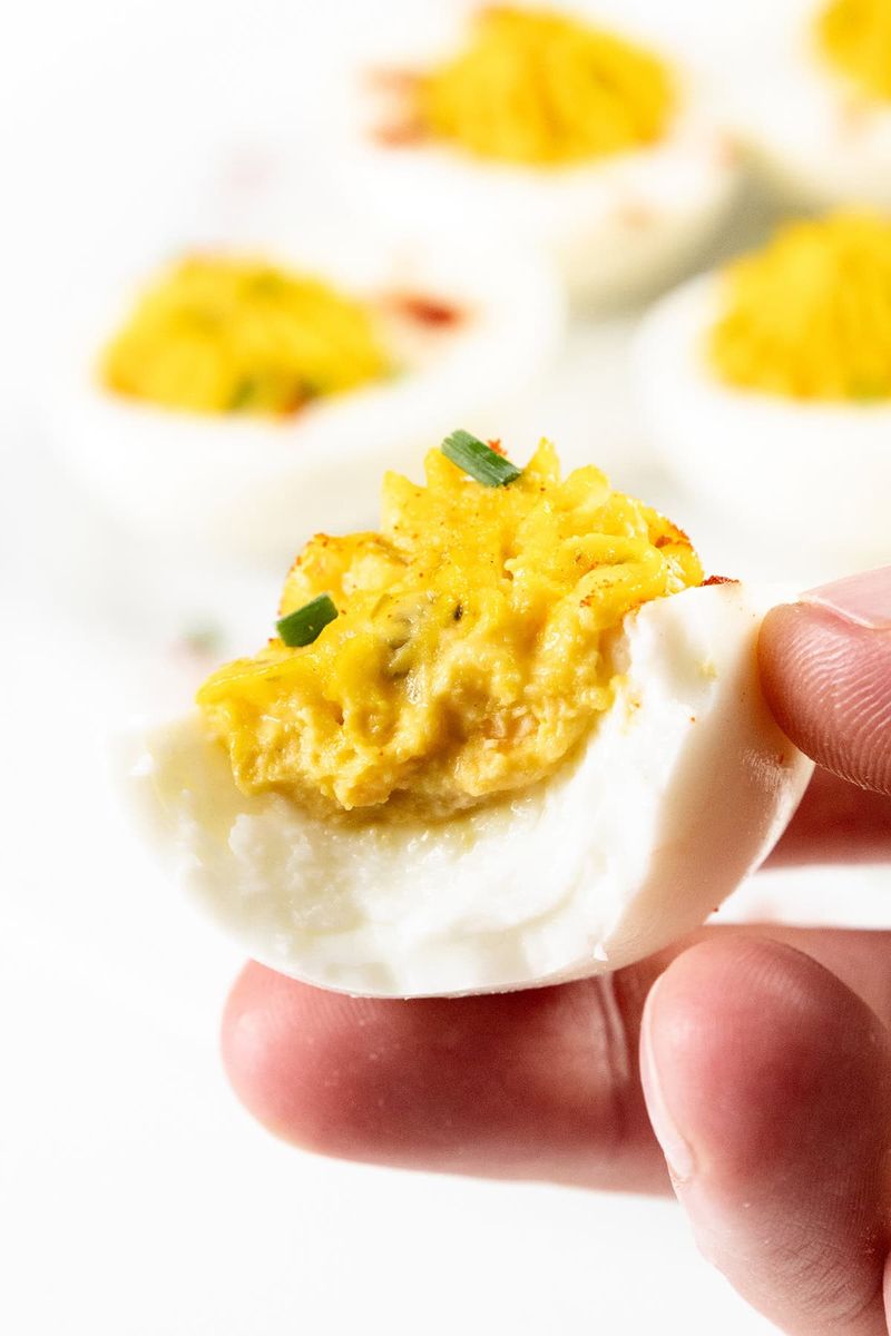 Frozen Deviled Eggs