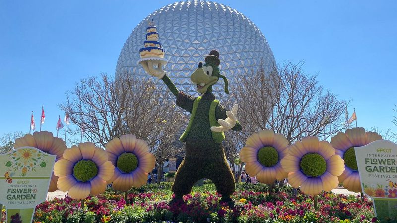 Epcot's Pride Garden