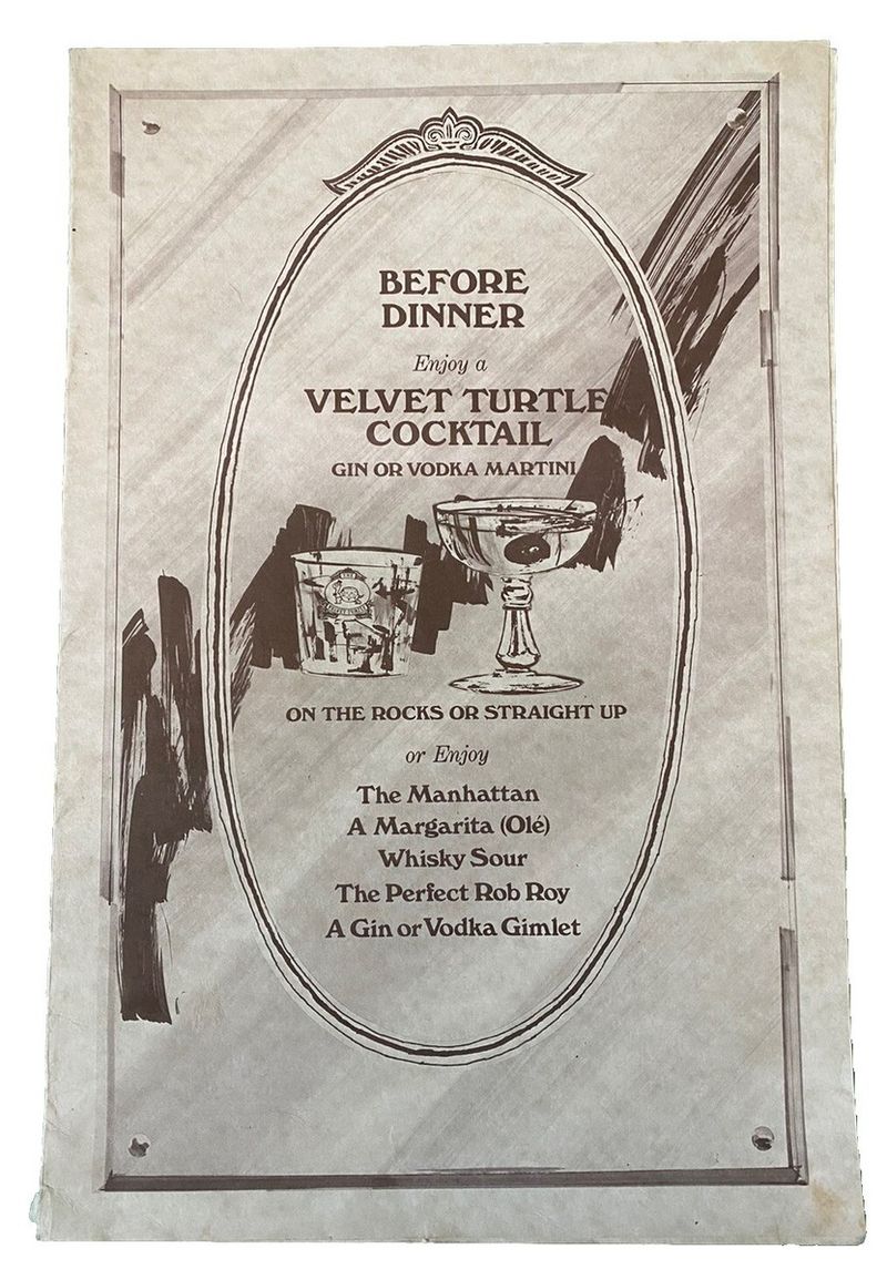 Velvet Turtle: Sophisticated Dining at Suburban Prices