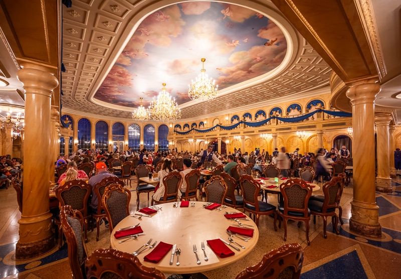 Dining at Be Our Guest Restaurant
