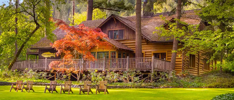 Historic Riverside Lodges from the 1920s