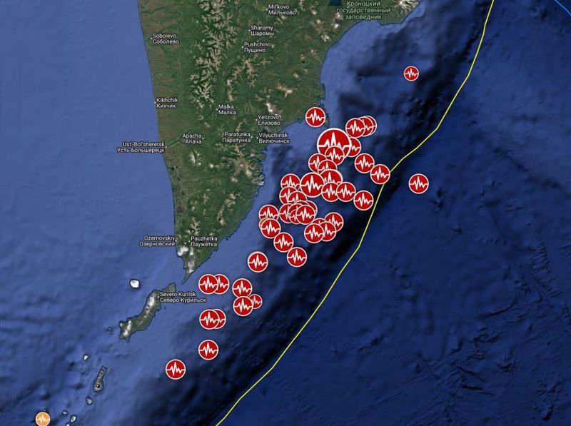 Colossal 8.8‑Magnitude Megathrust Quake Near Kamchatka