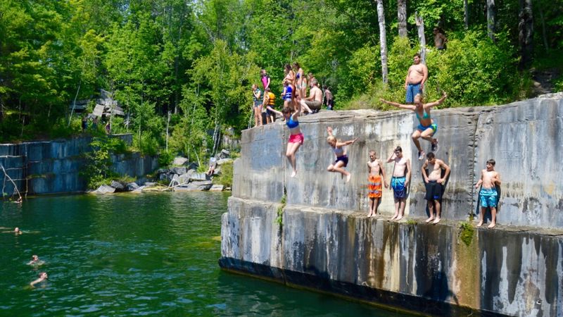 Dorset Quarry Swimming and Historic Stone Basin