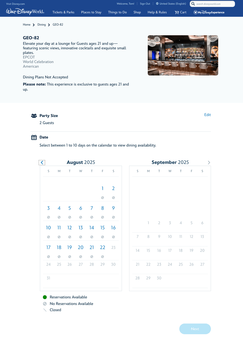 Advanced Booking Systems