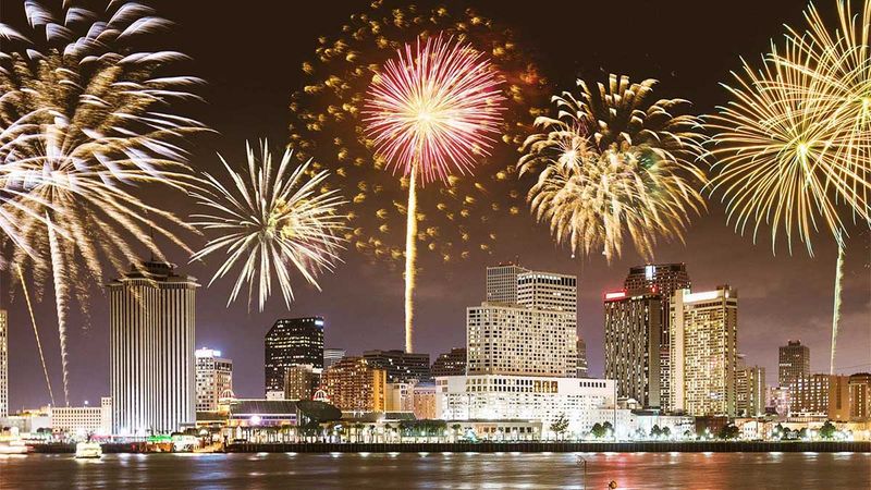 New Orleans' Mississippi River Jazz-Fueled Celebration
