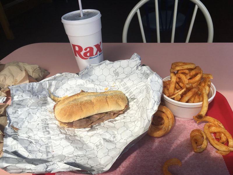 Rax Roast Beef's BBC Sandwich