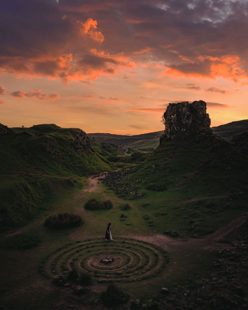 Skye's Fairy Glen Stone Circle