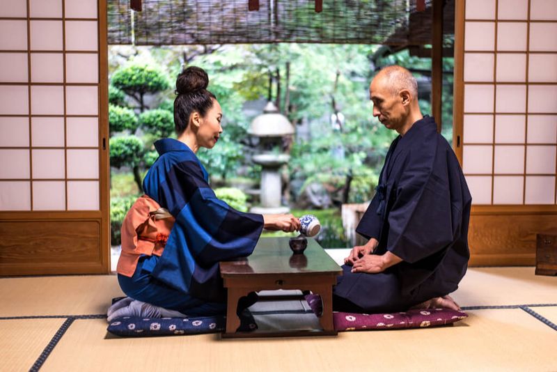 Participating in a Tea Ceremony