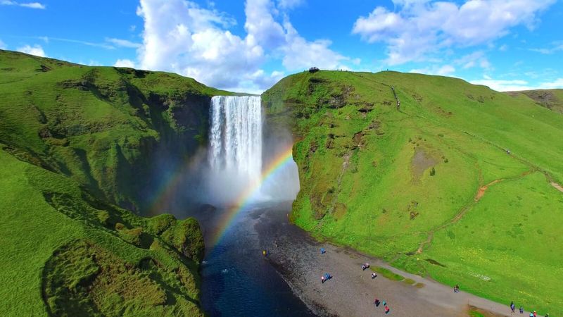 Skógafoss Waterfall Trail