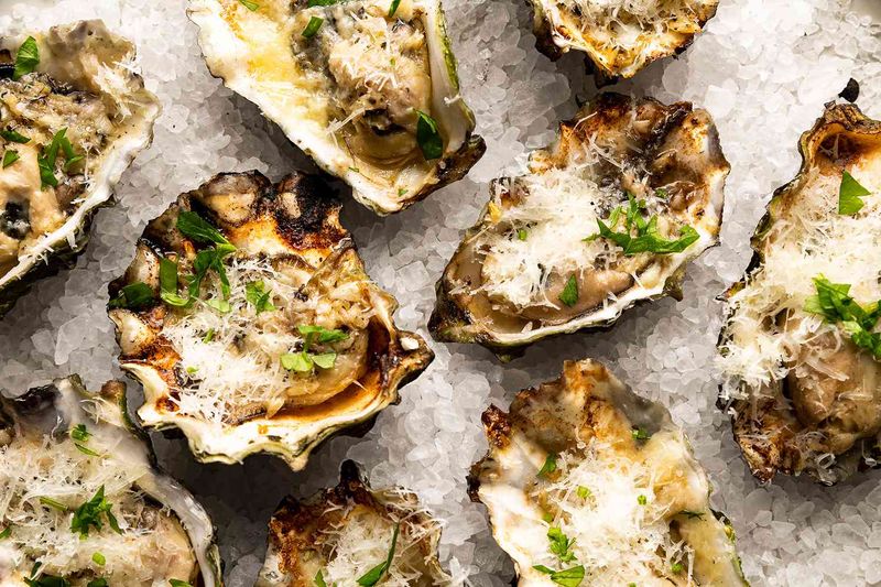 Charbroiled Oysters at Drago’s