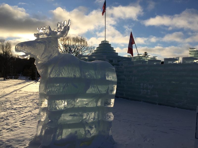 Saranac Lake – Ice Palace Meets Moose Humor