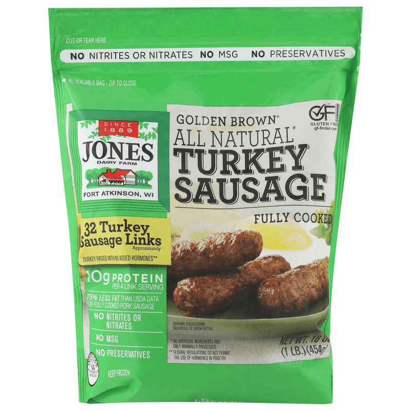 Skip: Processed Turkey Sausages