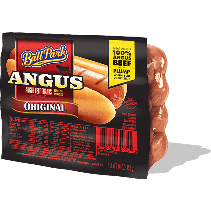 Ball Park Angus Beef Hot Dogs