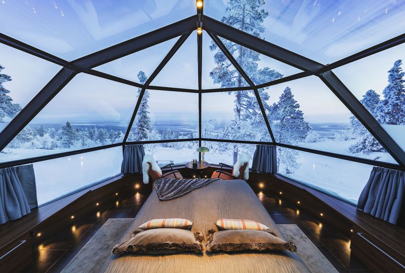 Levin Iglut's Personal Glass Dome Spa