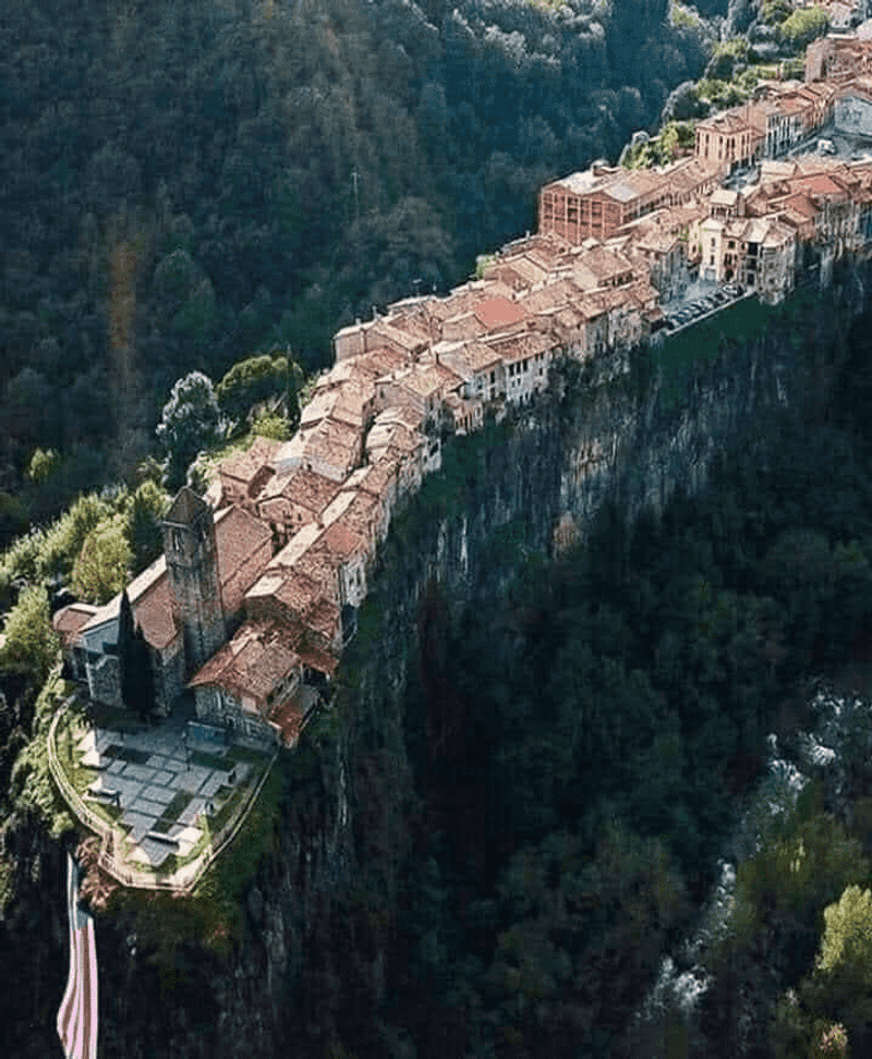 Castellfollit de la Roca, Spain