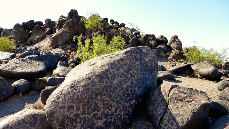 The Painted Rock Rest Area — Gila Bend, Arizona