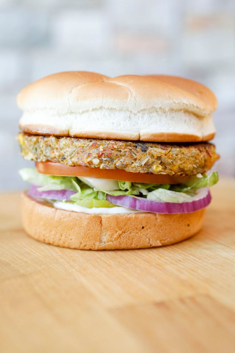 Harvest Veggie Burger - Disappointing Option