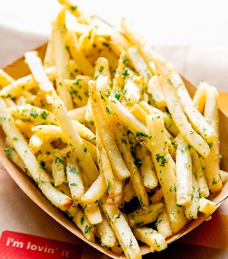 Garlic-Parmesan Fries