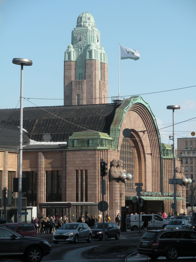 Helsinki Central Station (Helsinki, Finland)