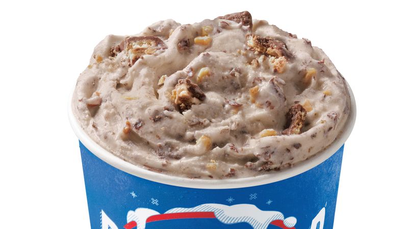 Dairy Queen Peanut Butter Cookie Blizzard (Large)