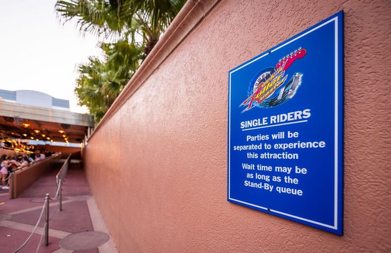 Take Advantage of Single Rider Lines
