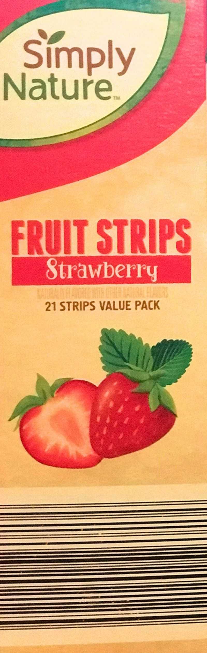 Simply Nature Fruit Strips (Mango & Watermelon)