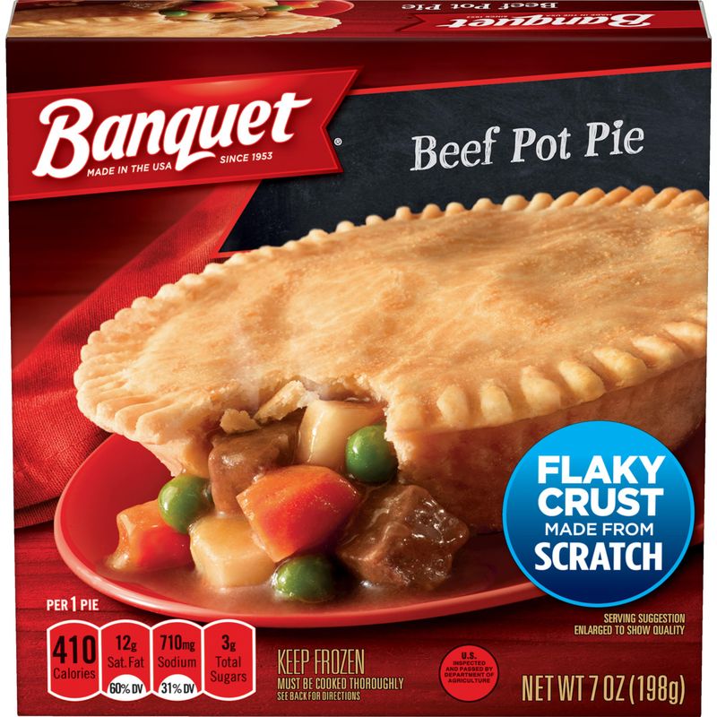 Banquet Beef Pot Pie Dinner