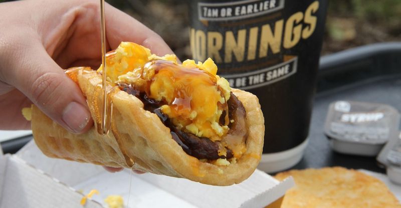 Taco Bell Waffle Taco
