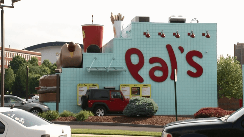 Pal's Sudden Service: Appalachia's Teal Drive-Thru Wonder