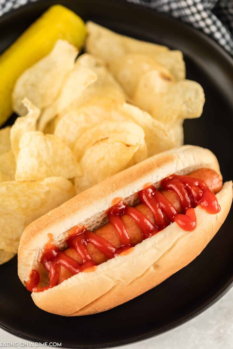 Boiled Hot Dogs