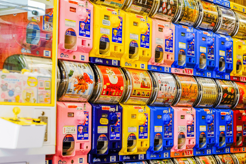 Gachapon (Toy Vending Machines) Are Addictive