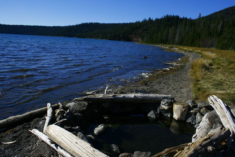 Paulina Lake Hot Springs