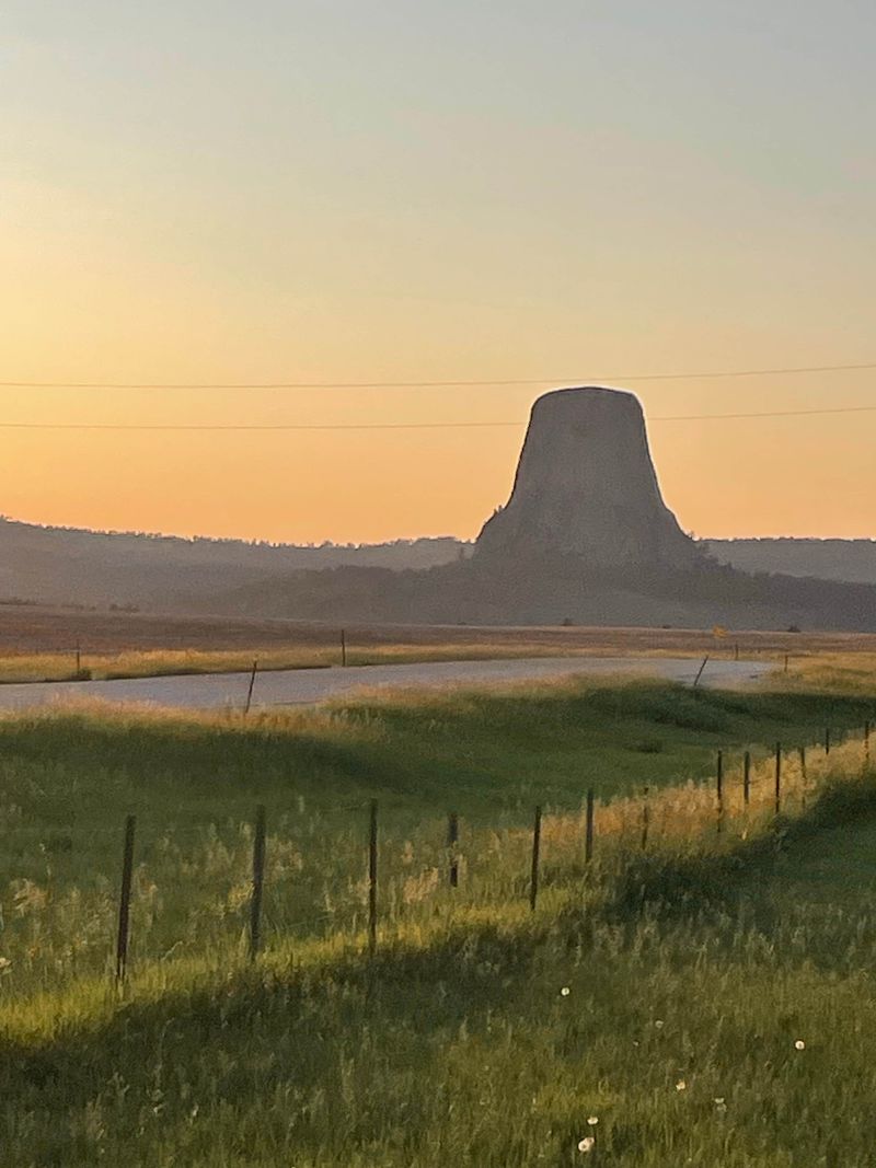 Devil’s Tower View Rest Area — Moorcroft, Wyoming
