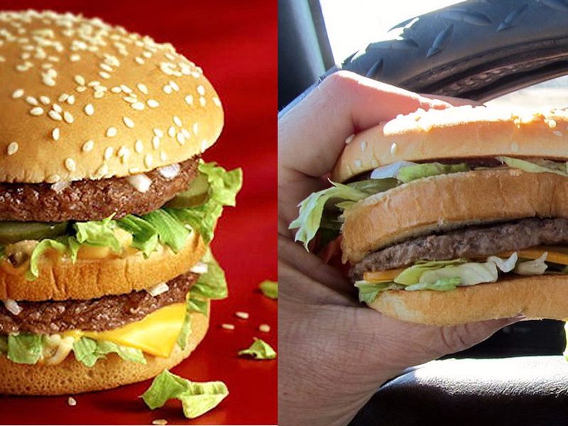 McDonald's Big Mac Letdown