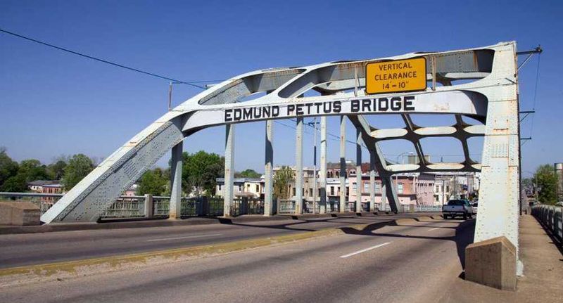 The Edmund Pettus Bridge, Alabama