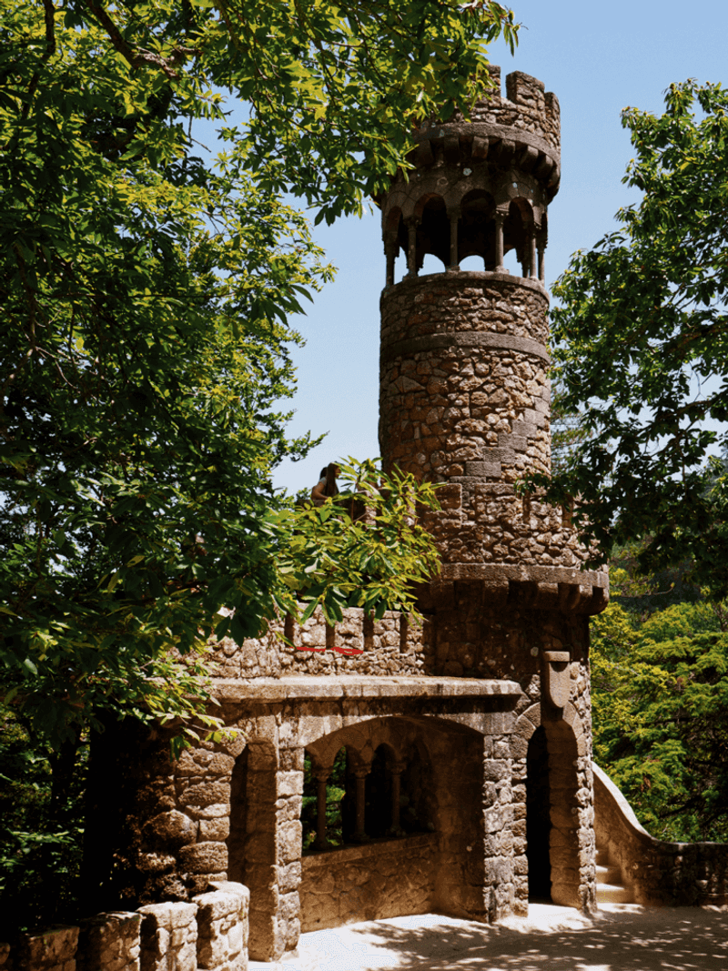 The Fairytale Tower in Sintra, Portugal