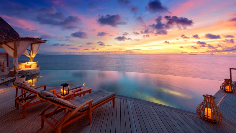 The Serene Beaches of the Maldives