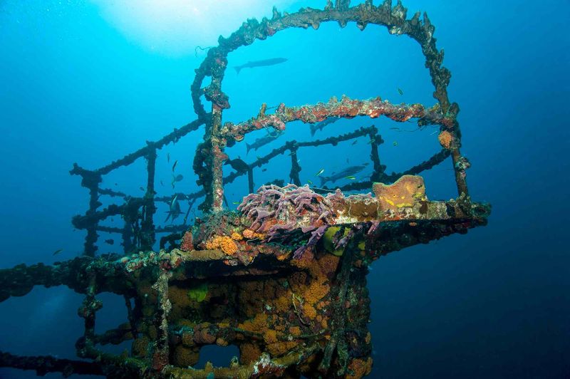 Sunken Shipwreck Exhibit