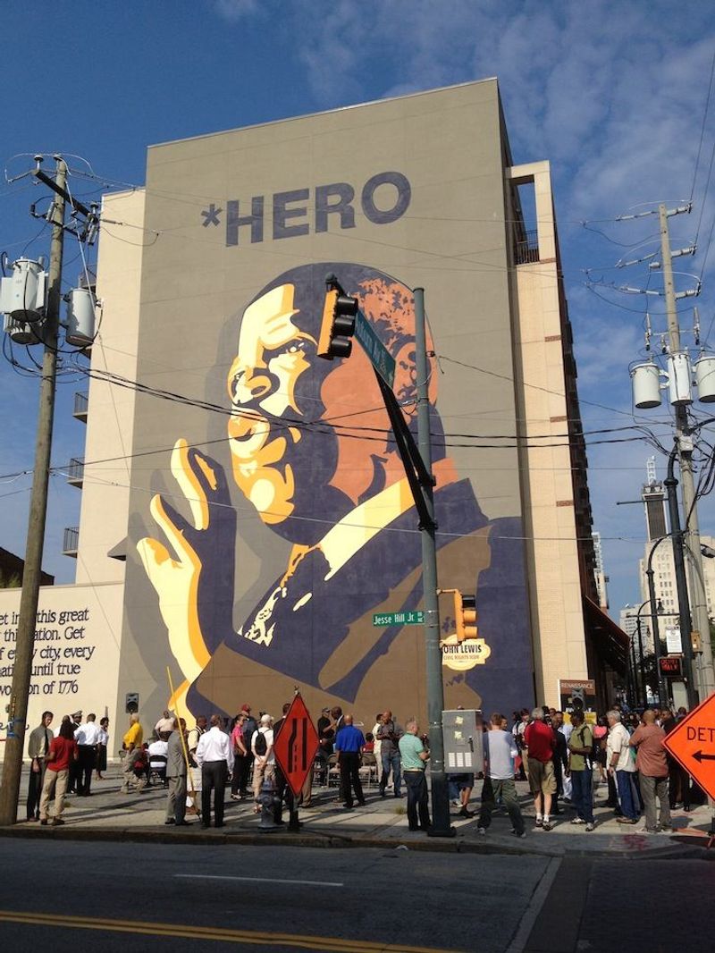 The John Lewis Mural