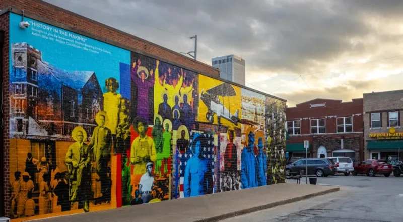 Black Wall Street Memorial – Tulsa, Oklahoma