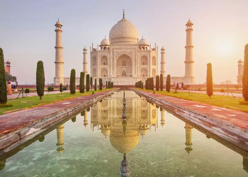 The Taj Mahal, India
